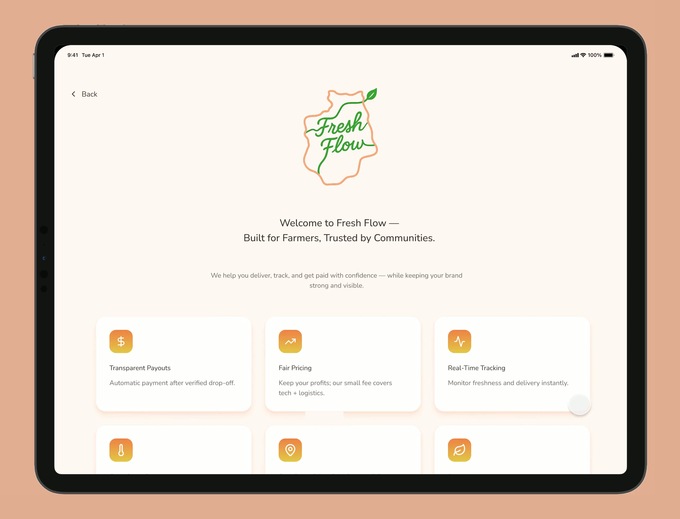 Farmer onboarding video preview